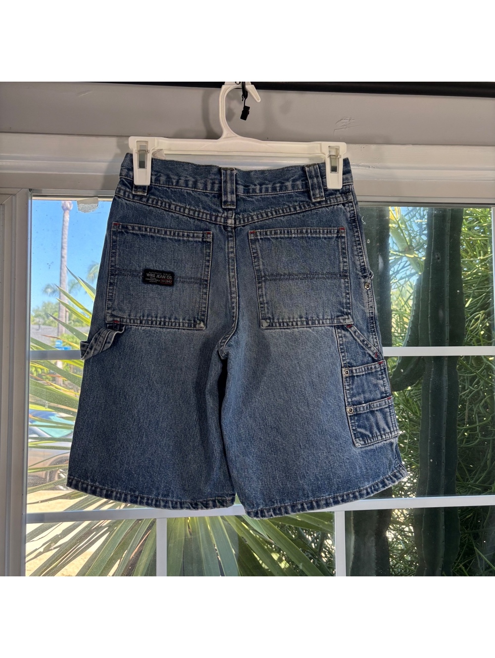 Wrangler denim carpenter shorts